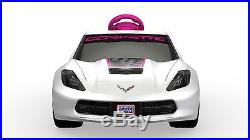 Electric cars for kids baby girl toddler toys for 3 4 year old Corvette 6V