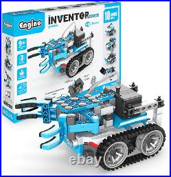 Engino- Inventor STEM Toys, Robotorized Ginobot, Construction Toys for Kids 9+