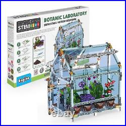 Engino- STEM Toys, Construction Toys for Kids 9+, Botanic Laboratory- Fully F