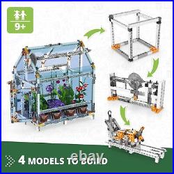 Engino- STEM Toys, Construction Toys for Kids 9+, Botanic Laboratory- Fully F