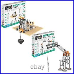 Engino STEM Toys, Levers, Linkages & Physics Laws Inertia, Friction STEM Kit