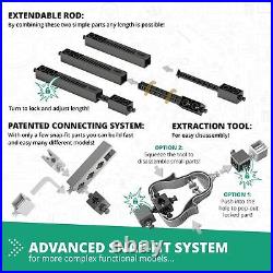 Engino STEM Toys, Levers, Linkages & Physics Laws Inertia, Friction STEM Kit