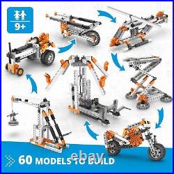 Engino- STEM Toys, Simple Machines, Construction Toys for Kids 9+, Gifts for