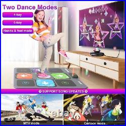FWFX Dance-Mat for 3-12 Year Old Girls and Boys Electronic Dance-Pad Game f
