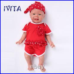 Fairy 193.4KG Lifelike Rebirth Baby Full Body Silicone Girl Waterproof Doll Toy