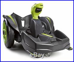 Feber Mad Racer 12V Go Kart-Ride On Toy-Racing Cars for Boys & Girls, Yellow
