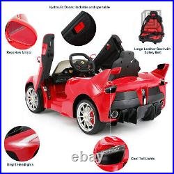 Ferrari LaFerrari Ride On Car 12V Toy with Remote Control for Kids Toddlers