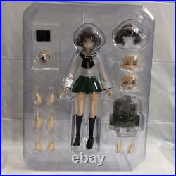 Figure Yukari Akiyama Girls und & Panzer Medicom Toy RAH Real Action Heroes 690