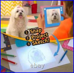 Flycatcher Smart Sketcher 2.0, Drawing Projector Gift for age 5+ Teal & White