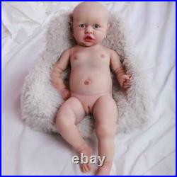 Full Body Platinum Silicone COSDOLL 22.5 Reborn Baby Girl Dolls Toys for Gift