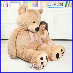 Giant Teddy Bear 63 160cm Stuffed Plush Toy Valentine Gift for Girl Friend Kids