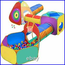 Gift for Toddler Boys & Girls, Ball Pit, Play Tent and Tunnels for Kids, Best