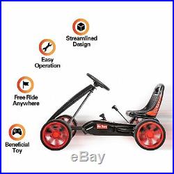 Go Kart/Pedal Car Pedal Powered Ride On Toys for Boys & Girls with Adjustable Seat