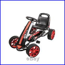 Go Kart/Pedal Car Pedal Powered Ride On Toys for Boys & Girls with Adjustable Seat