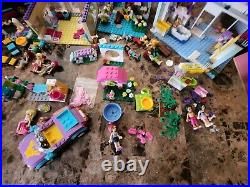 HUGE Girls Lego Lot-Friends Sets-Some Complete-Some Missing a Few Pieces-Extras