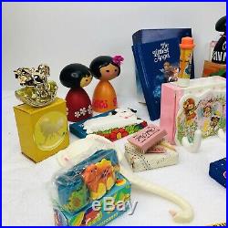HUGE Lot Vintage Avon Kids Theme Soap Perfume Brushes Toys And More Boys Girls