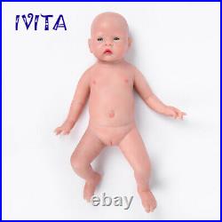 Handmade Silicone Rebirth Baby Doll 20 3000g Lifelike Cute Girl Newborn Toy
