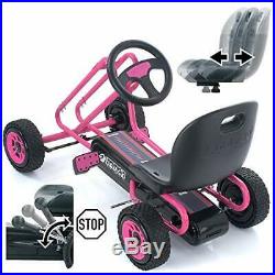 Hauck Lightning Pedal Go Kart Pedal Car Ride On Toys for Boys & Girls w