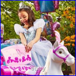Horse Carriage Toy Disney Princess Royal Battery Ride On Playset Kids Girls Gift
