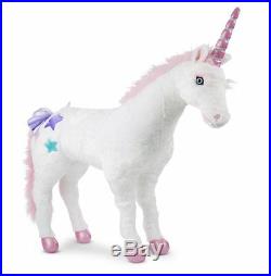Horse Riding Toys For Girls Big Pony Stuffed Animal Plush Bday Gift Age 3 4 5 6