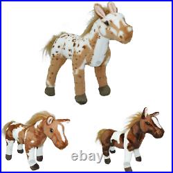 Horse Stuffed Animal Soft Pony Plush Toy Gift for Kids Boys Girls Companion Pet