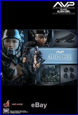 Hot Toys HAS 002 Alien vs. Predator AVP Hot Angel Alien Girl 12 inch Figure NEW