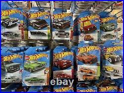 Hot Wheels 72 count case Includes 2x Treasure Hunts And 4 Exclusives
