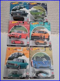 Hot Wheels Car Culture AutoStrasse Premium Q Case 164 SET of 6 With Chase Car