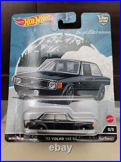 Hot Wheels Car Culture AutoStrasse Premium Q Case 164 SET of 6 With Chase Car