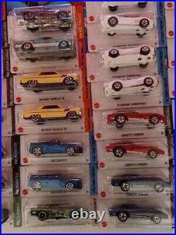 Hot Wheels Lot of 52 Chevy Mix Corvette Camaro Cyclone El Camino Bel Air