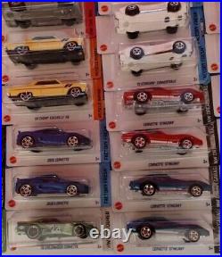 Hot Wheels Lot of 52 Chevy Mix Corvette Camaro Cyclone El Camino Bel Air