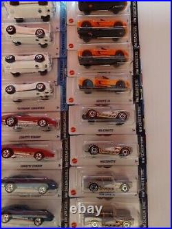 Hot Wheels Lot of 52 Chevy Mix Corvette Camaro Cyclone El Camino Bel Air