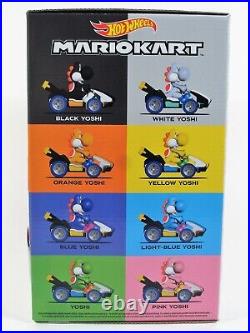 Hot Wheels Mario Kart YOSHI MYSTERY EGGS Choose Color / Set of 8 / Case of 24