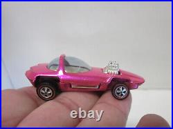 Hot Wheels Redline Silhouette Hot Pink Color Blister Pull! No Toning