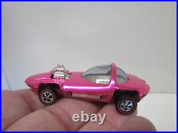 Hot Wheels Redline Silhouette Hot Pink Color Blister Pull! No Toning