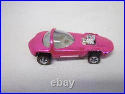 Hot Wheels Redline Silhouette Hot Pink Color Blister Pull! No Toning