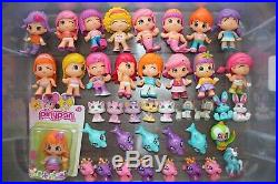 Huge lot of 160 Pinypon dolls girls animals Famosa figures toys pets bundle sets