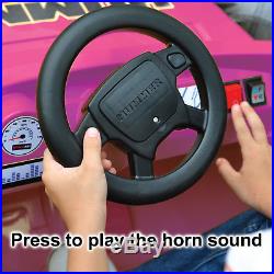 Hummer ORIGINAL Top Quality Kids H2 6-Volt Battery-Powered For Ride-On, Pink