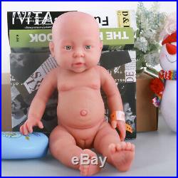 IVITA 16'' Realistic Silicone Reborn Baby Girl Doll Handmade Toys for Kids