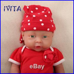 IVITA Full Body Soft Silicone Special offer Doll 16 Girl Doll Kids Playmate Toy