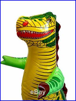 Inflatable Blow Up Dinosaur Boys Girls Toy Birthday Present Party Bag Filler