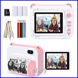 Instant Camera for Kids Toys for 5-8 Year Old Girls, Kids Camera Instant