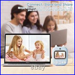 Instant Print Camera Toys for Toddlers Age 3-8, Boys and Girls Birthday Gifts