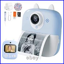 Instant Print Camera Toys for Toddlers Age 3-8, Boys and Girls Birthday Gifts