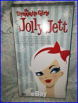 Integrity Toys Dynamite Girls Jett Doll, Jolly Jett brunette Christmas doll NRFB