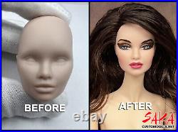 Integrity Toys Nu Face Erin Salston Repaint Reroot Nude Doll Fashion Royalty