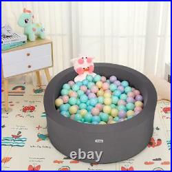 JOYMOR Baby Ocean Ball Pool Pit Round Play Pool for Baby Play Children Ball Play
