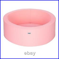 JOYMOR Extra Large Soft Foam Ball Pit 36 x 13 in Sponge Round Ball Pool Pit Pink