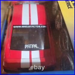 Jada 1/24 Bigtime Muscle Red/white 2007 Shelby Gt-500 Ford Racing Kit Rare