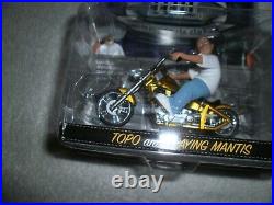 Jada Toys Homie Rollerz MC Motorcycle Club Topo and Mantis 124